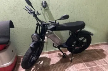 Bicicleta Elétrica Caloi Fast v8 750w Aro 20, Bazar Bikes Bicicleta Elétrica Caloi Fast v8 750w Aro 20