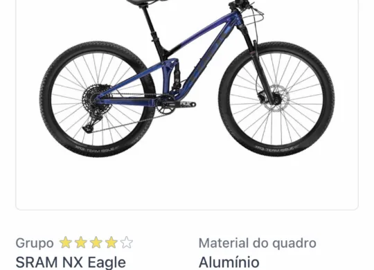 Bicicleta Mountain Bike (MTB) Trek Top Fuel 8 Full suspension Aro 29
