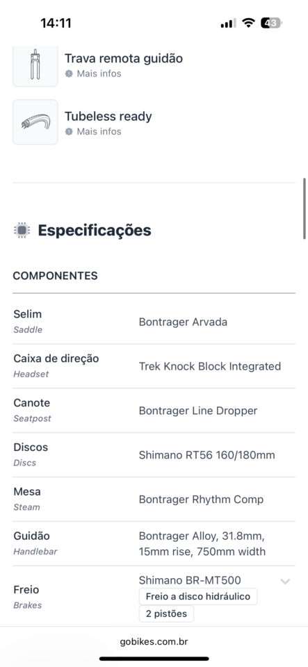 Bicicleta Mountain Bike (MTB) Trek Top Fuel 8 Full suspension Aro 29 | Bazar Bikes Anúncio Bazar Bikes