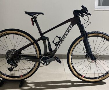Bicicleta Mountain Bike Soul Volcano GX Eagle Rudy Freio Hidraulico
