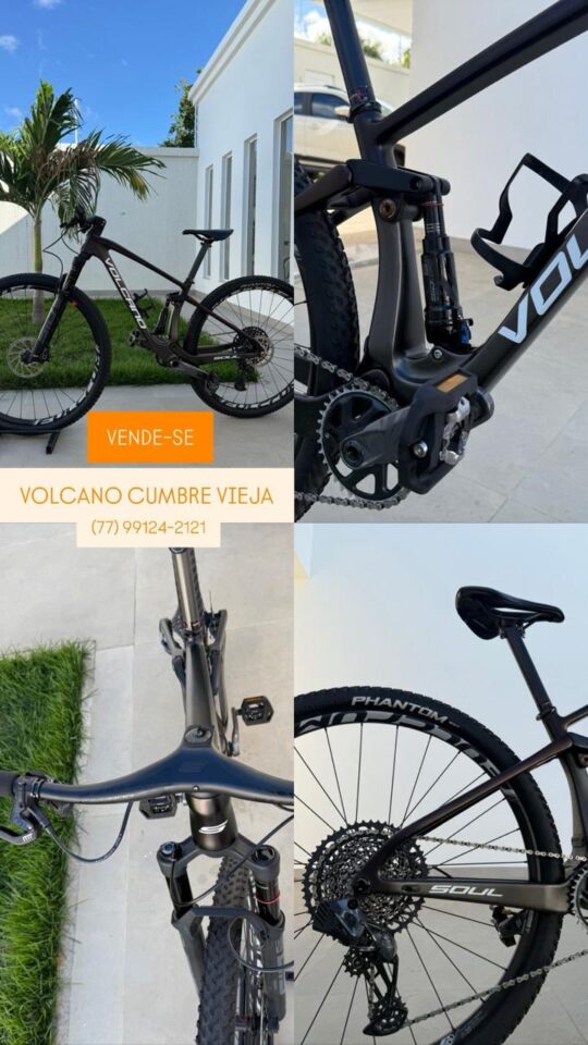 Bicicleta Mountain Bike Soul Volcano GX Eagle Rudy Freio Hidraulico | Bazar Bikes Anúncio Bazar Bikes