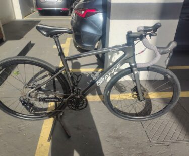 Bicicleta Gravel Twitter GRAVEL Fibra de Carbono Aro 700C