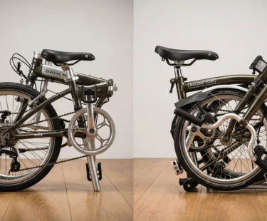 A engenharia da dobra: por que o sistema vertical da Brompton ainda humilha a dobra ao meio
