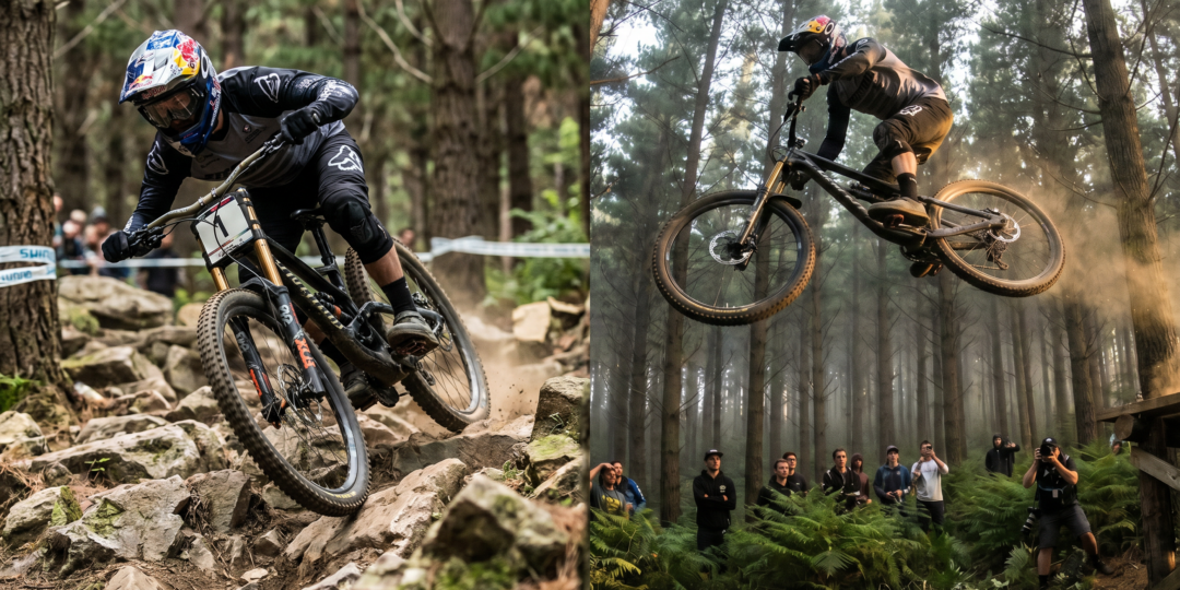Freeride vs. Downhill: a linha tênue entre o estilo no ar e a velocidade bruta no cronômetro Freeride vs. Downhill: a linha tênue entre o estilo no ar e a velocidade bruta no cronômetro