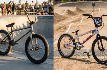 BMX Race ou Freestyle? O detalhe no quadro que define se você vai voar na pista ou travar no park