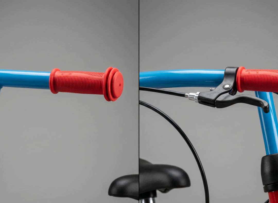 O debate do freio: por que a maioria das balance bikes ignora os manetes (e quando eles fazem falta) O debate do freio: por que a maioria das balance bikes ignora os manetes (e quando eles fazem falta)