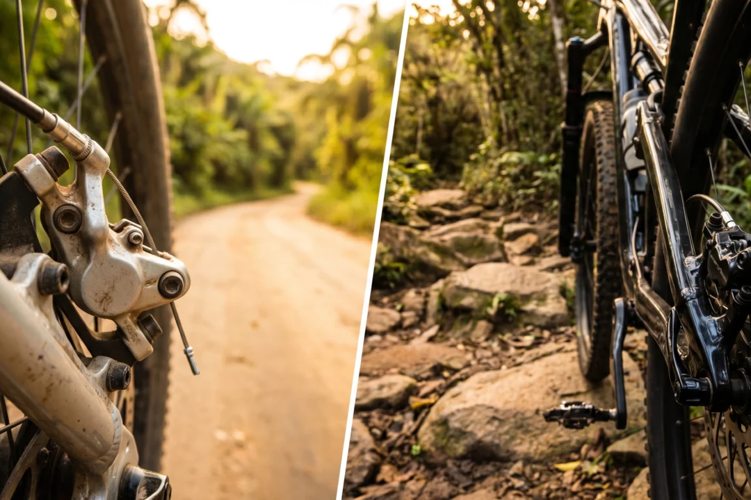 Freio a disco na MTB: o que realmente separa a manutenção barata da frenagem de elite