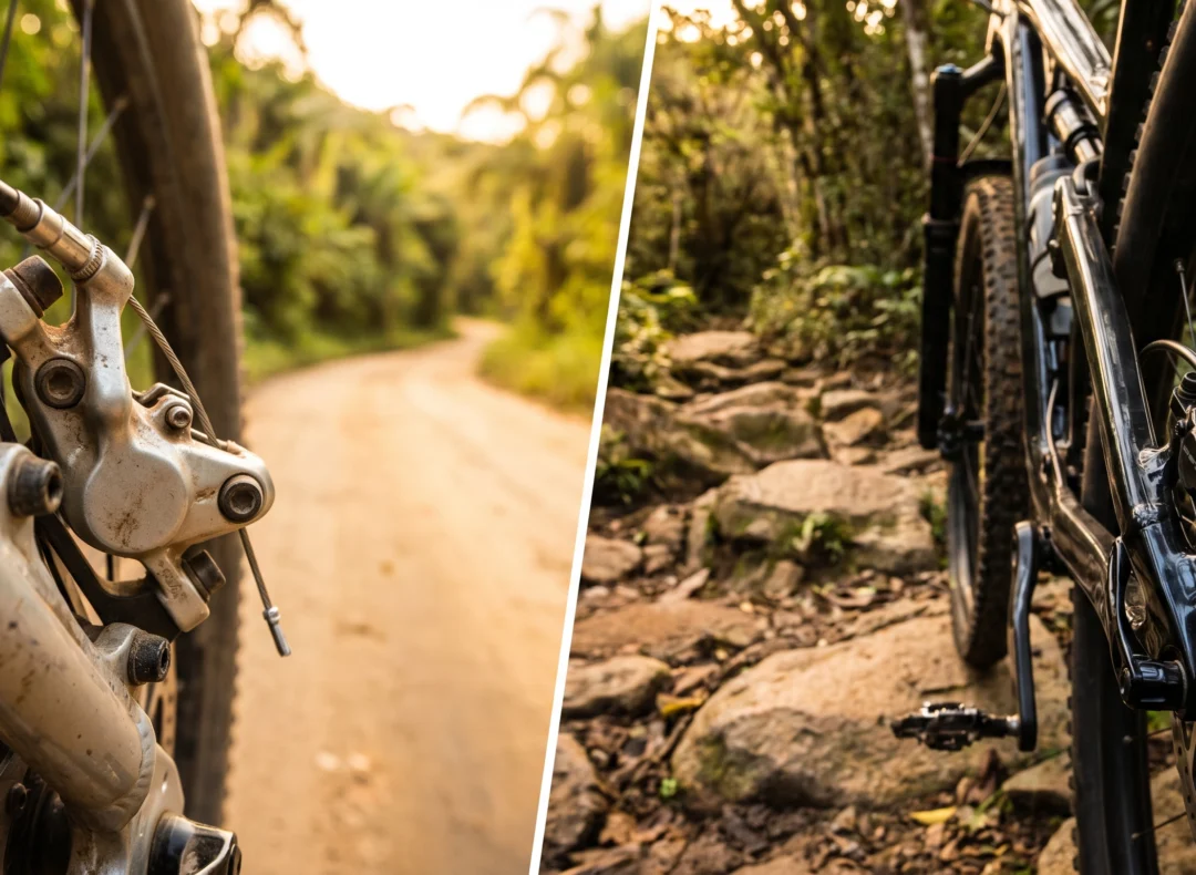 Freio a disco na MTB: o que realmente separa a manutenção barata da frenagem de elite Freio a disco na MTB: o que realmente separa a manutenção barata da frenagem de elite