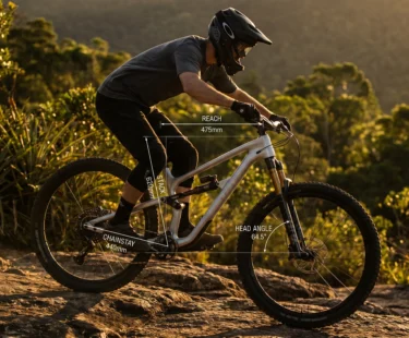 O limite da caixa de direção: o que a ‘geometria moderna’ realmente muda no controle da sua bike