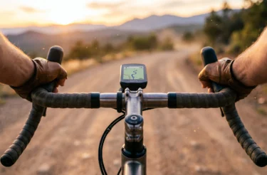 Por que o guidão ‘torto’ faz todo sentido quando o cascalho puxa a bike para fora