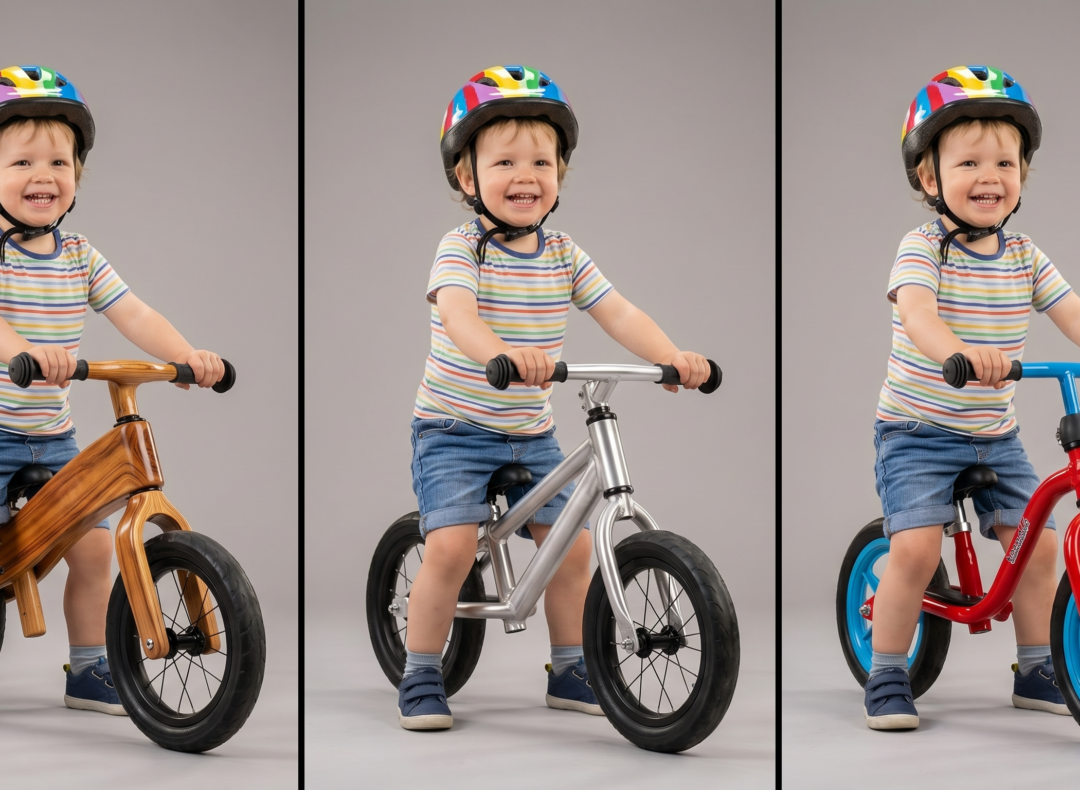 Bicicleta de Equilíbrio de madeira, aço ou alumínio? A durabilidade real dos materiais Bicicleta de Equilíbrio de madeira, aço ou alumínio? A durabilidade real dos materiais