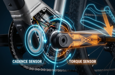 A ilusão do pedal assistido: por que o sensor de torque muda tudo (e o de cadência te engana)