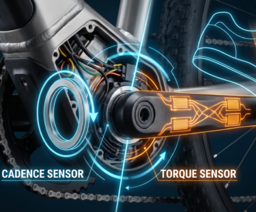A ilusão do pedal assistido: por que o sensor de torque muda tudo (e o de cadência te engana)