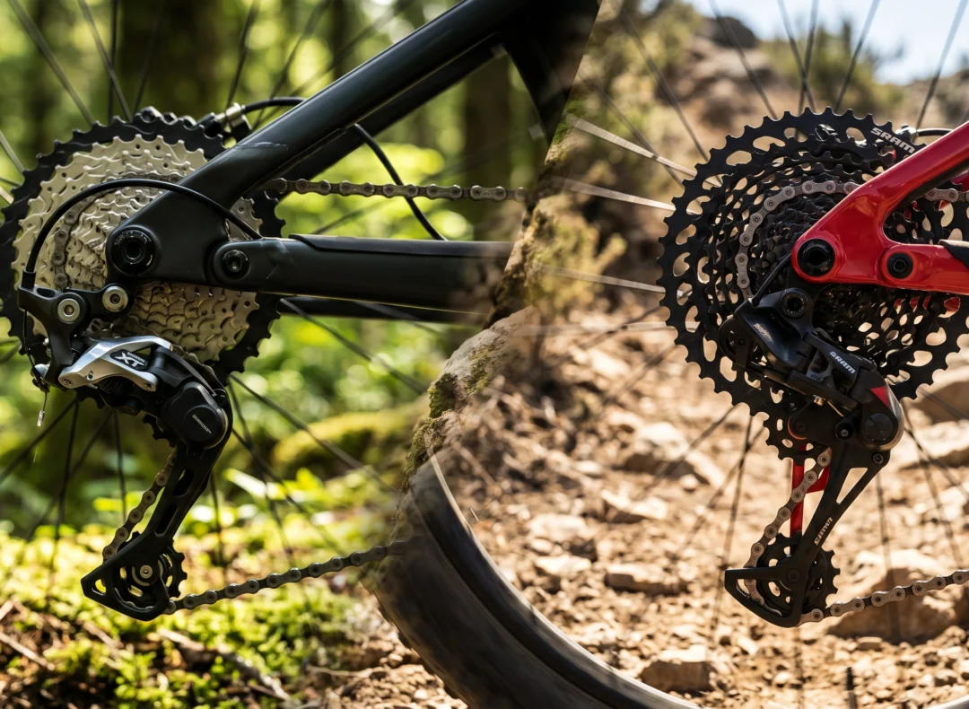Shimano ou SRAM? Qual escolher para equipar sua MTB Shimano ou SRAM? Qual escolher para equipar sua MTB