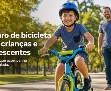 Seguro para bicicleta infantil e juvenil: Quando vale a pena proteger a bike do seu filho?