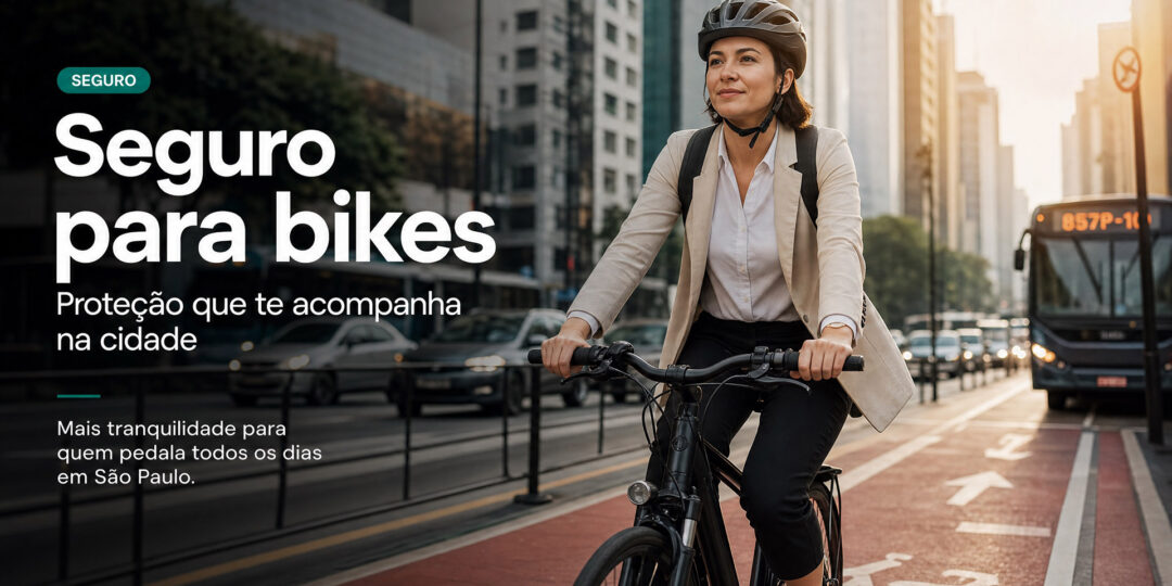 Seguro para ciclista urbano (Commuter): A proteção essencial para quem vai de bike para o trabalho