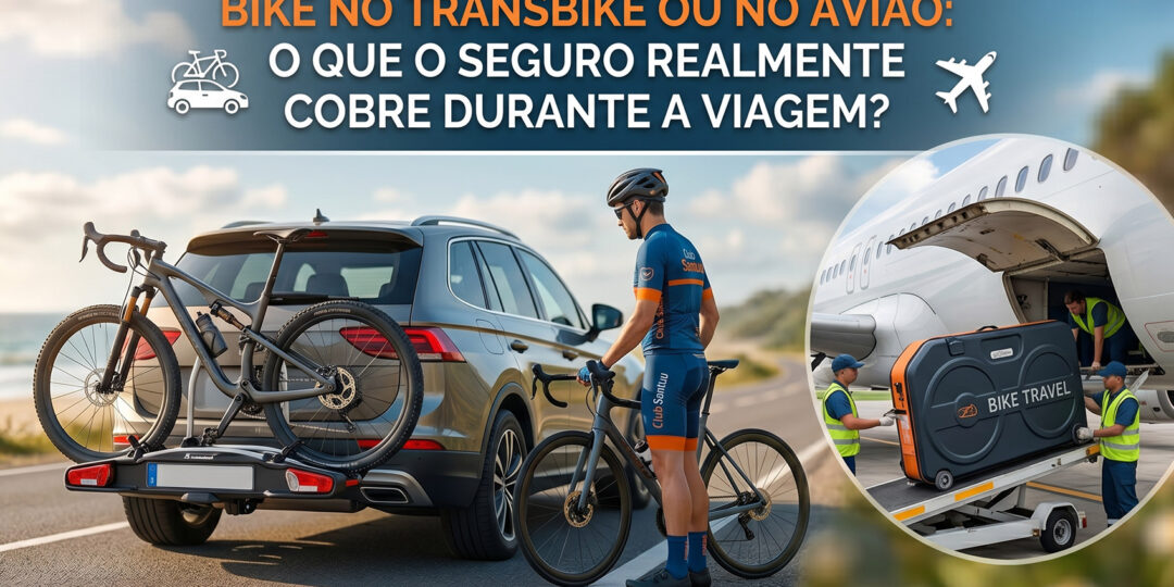 Bike no transbike ou no avião: O que o seguro realmente cobre durante a viagem?