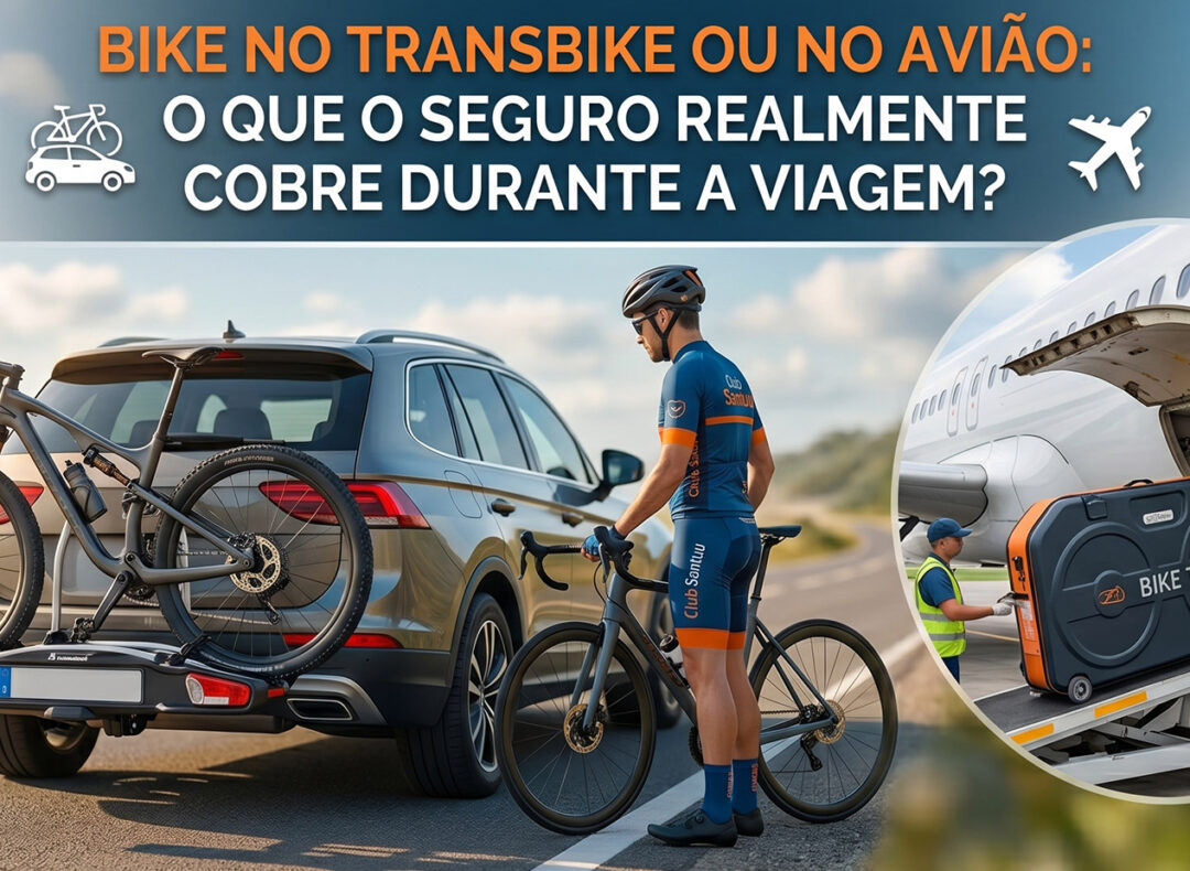 Bike no transbike ou no avião: O que o seguro realmente cobre durante a viagem?