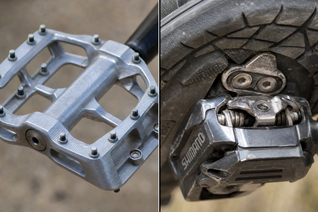 Pedal de plataforma ou de encaixe? Cada um pede outro hábito de pedalar Pedal de plataforma ou de encaixe? Cada um pede outro hábito de pedalar
