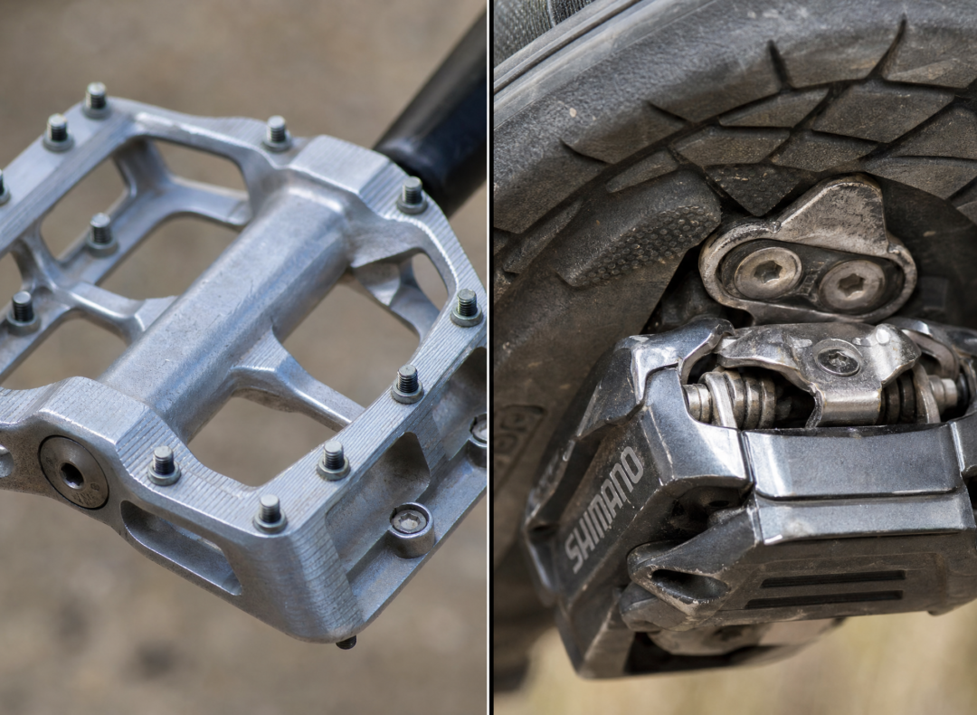 Pedal de plataforma ou de encaixe? Cada um pede outro hábito de pedalar Pedal de plataforma ou de encaixe? Cada um pede outro hábito de pedalar