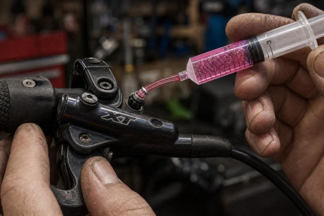 Manete esponjoso? Saiba quando o freio hidráulico da bike usada precisa de sangria