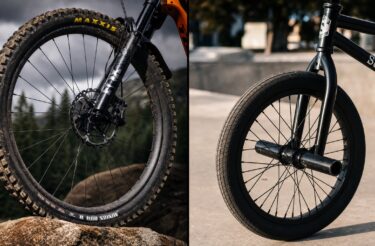 O diâmetro do aro limita pneus, peças e upgrades na bike usada