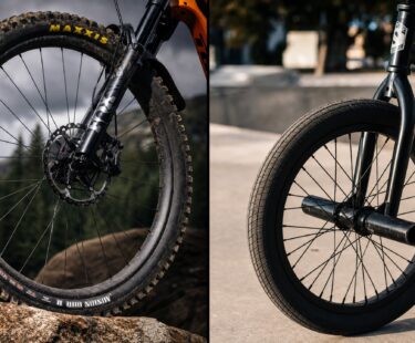 O diâmetro do aro limita pneus, peças e upgrades na bike usada