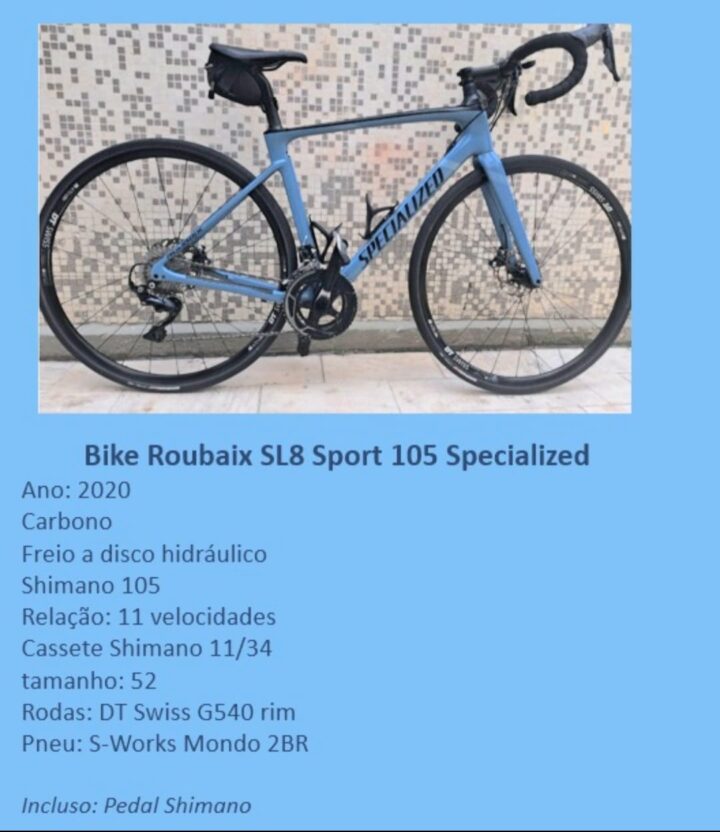 Bicicleta Speed Specialized Roubaix Aro 27.5 Quadro 52 10V | Bazar Bikes Anúncio Bazar Bikes