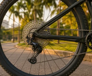 O kit de transmissão revela o nível real da bike antes do quadro