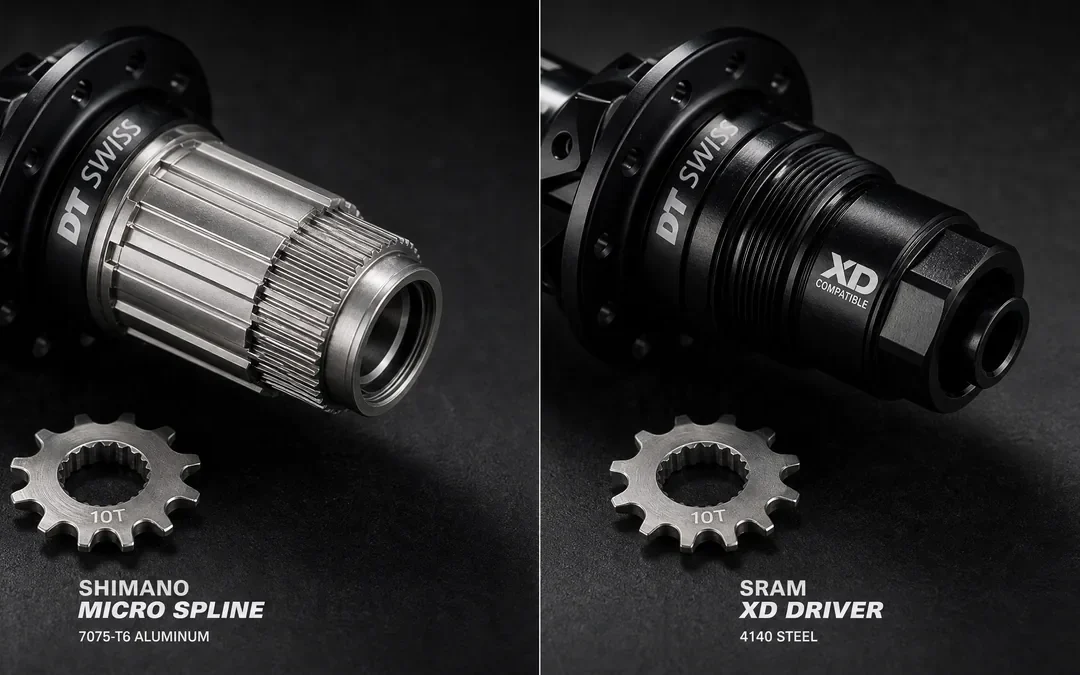 Micro Spline ou XD: qual freehub aceita o pinhão de 10 dentes