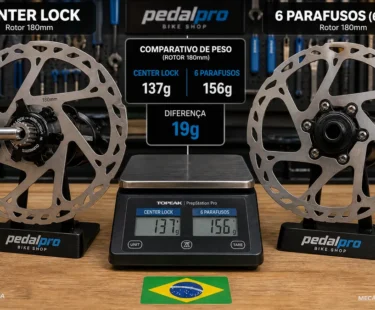 Center Lock ou seis parafusos no disco: peso e praticidade na troca de roda