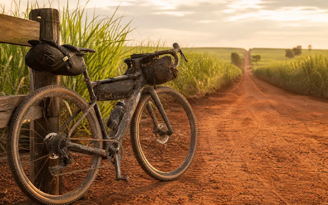 Cinco anos de bikepacking envelhecem um quadro gravel de carbono?