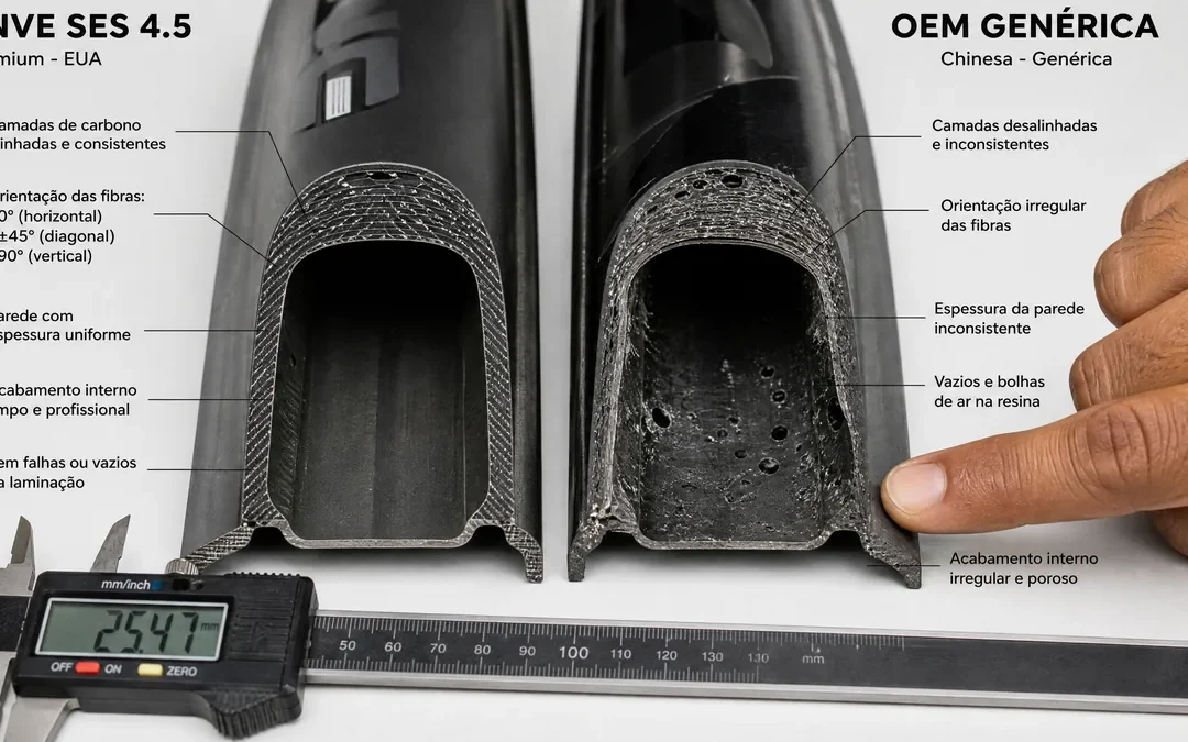 Como avaliar rodas de carbono sem marca antes de fechar negócio
