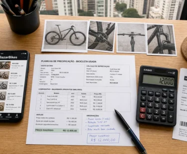Como precificar sua bike usada sem assustar quem quer comprar