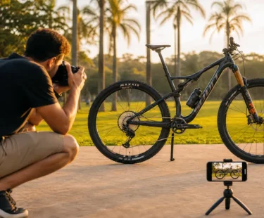 Como fotografar sua bike para criar um anúncio vendedor