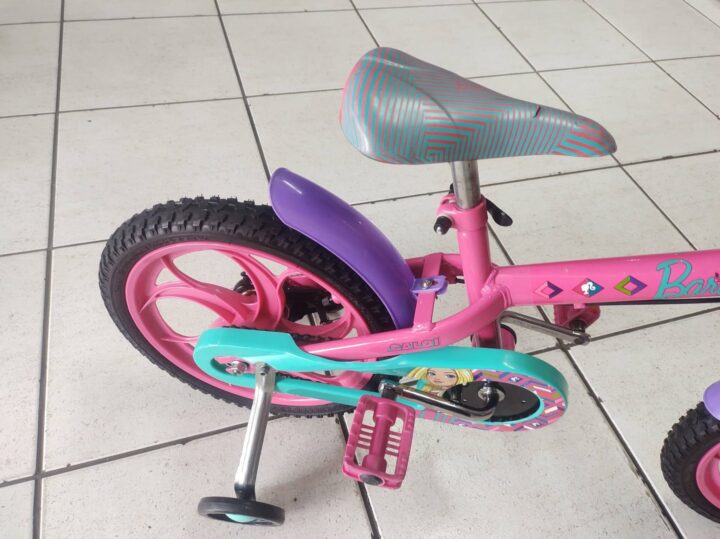 Bicicleta Infantil Caloi Barbie Aro 16 Quadro 11 1V | Bazar Bikes Anúncio Bazar Bikes